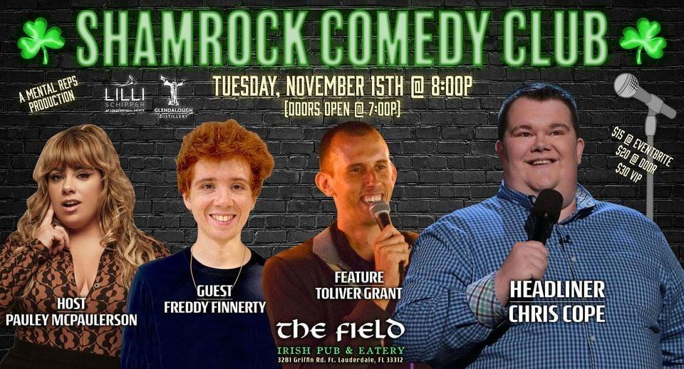 SHAMROCK COMEDY CLUB w/ CHRIS COPE