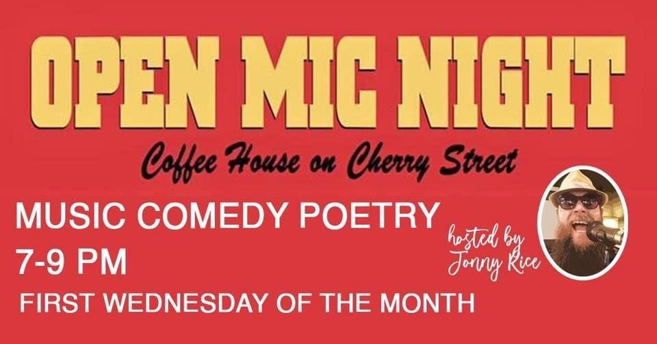 CHOCS OPEN MIC NIGHT first and third Wednesdays