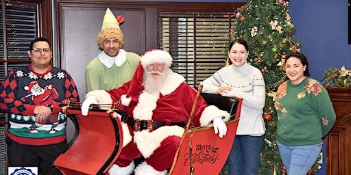 Santa and Reindeer at The Union Bank Company!