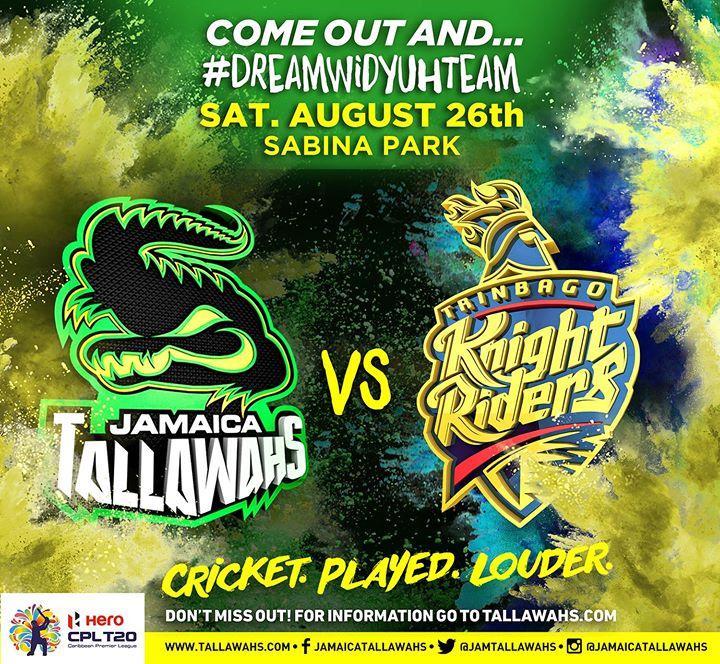 Jamaica Tallawahs Vs. Trinbago Knight Riders