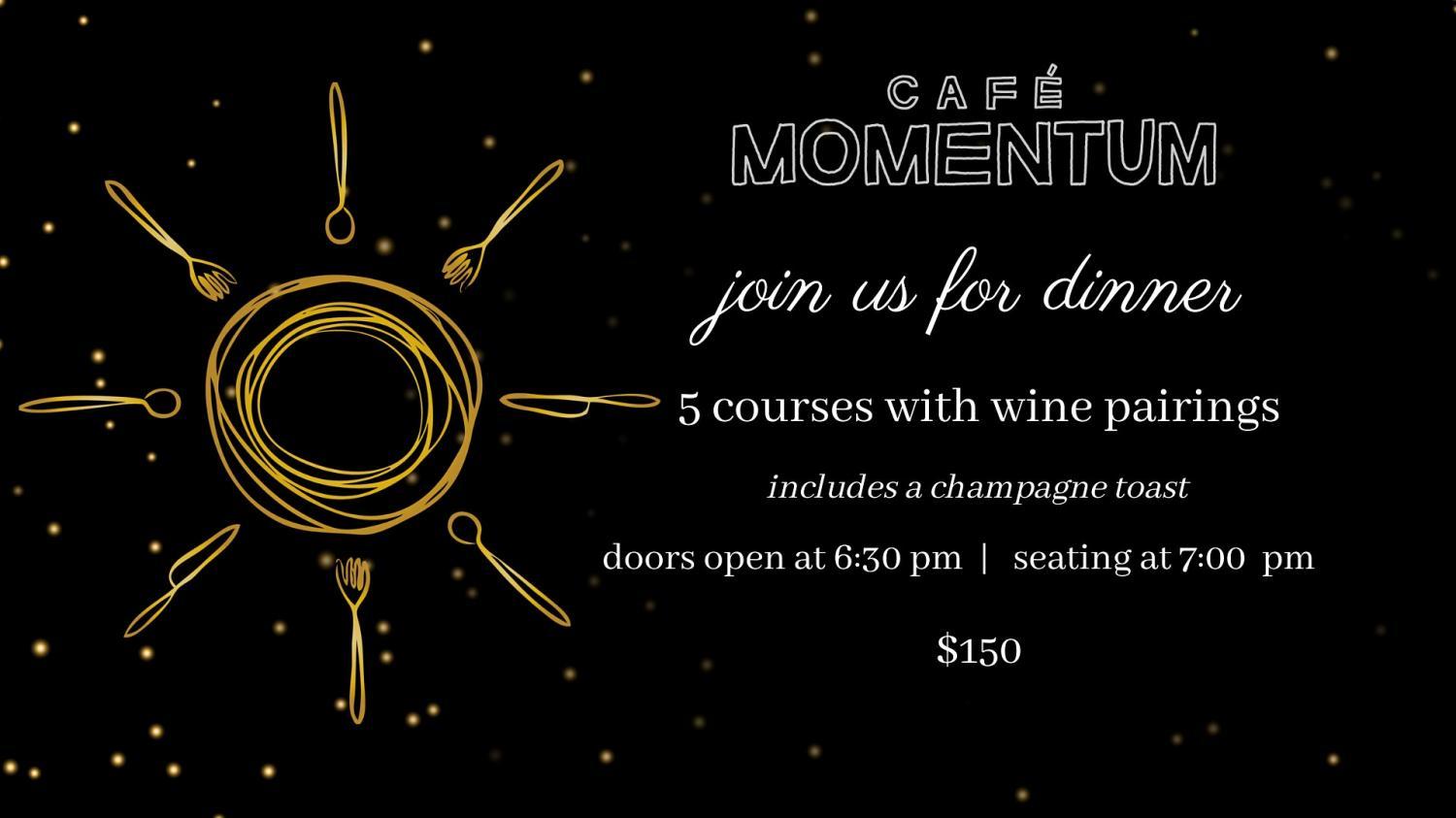 New Year's Eve at Cafe Momentum