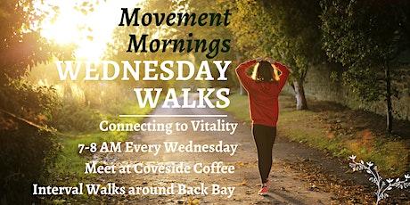 Movement Mornings - Interval Walks