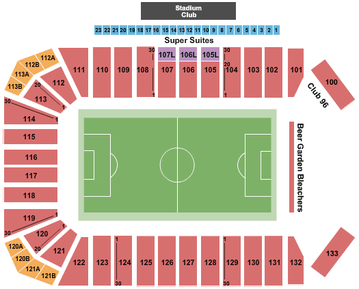 2023 FC Dallas Season Tickets (Includes Tickets To All Regular Season Home Games)