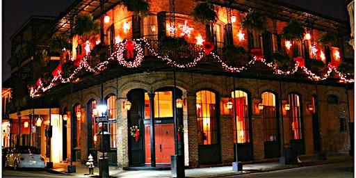 French Quarter Holiday Home Tour - Patio Planters of the Vieux Carré