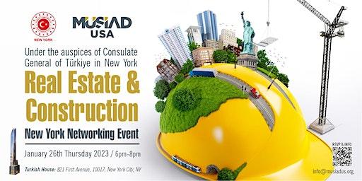 New York REAL ESTATE & CONSTRUCTION Networking Event