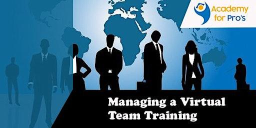 Managing a Virtual Team 1 Day Training in Portland, OR