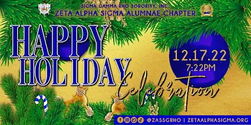 Zeta Alpha Sigma's 4th Annual Happy Holiday Celebration!