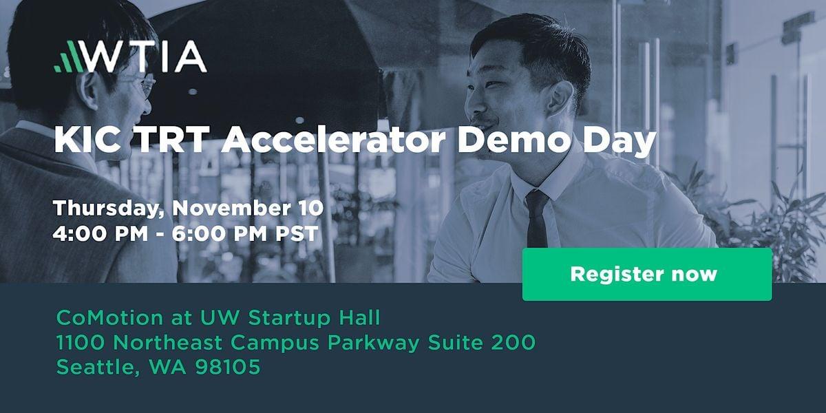 KIC TRT Accelerator Demo Day