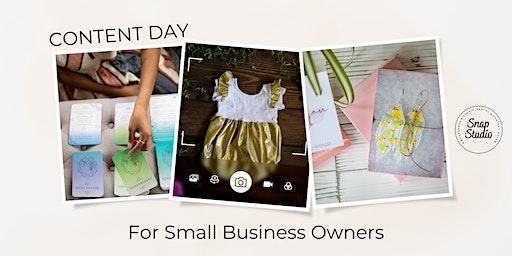 Content Day for Small Businesses