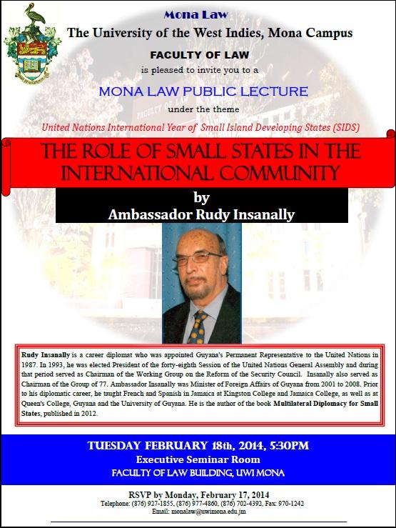 Mona Law Public Lecture