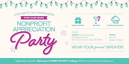 Nonprofit Appreciation Party (Tulsa) hosted by Write On Fundraising