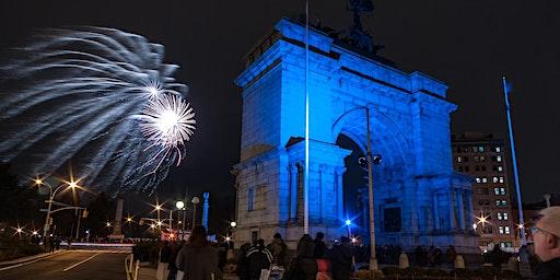 New Year's Eve Fireworks in Prospect Park