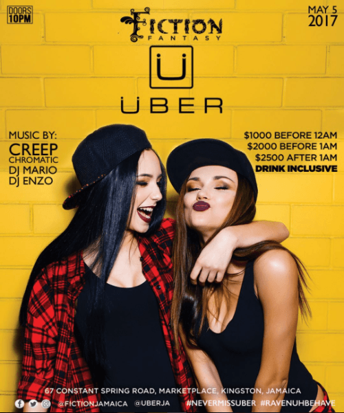 Uber Friday @ Fiction