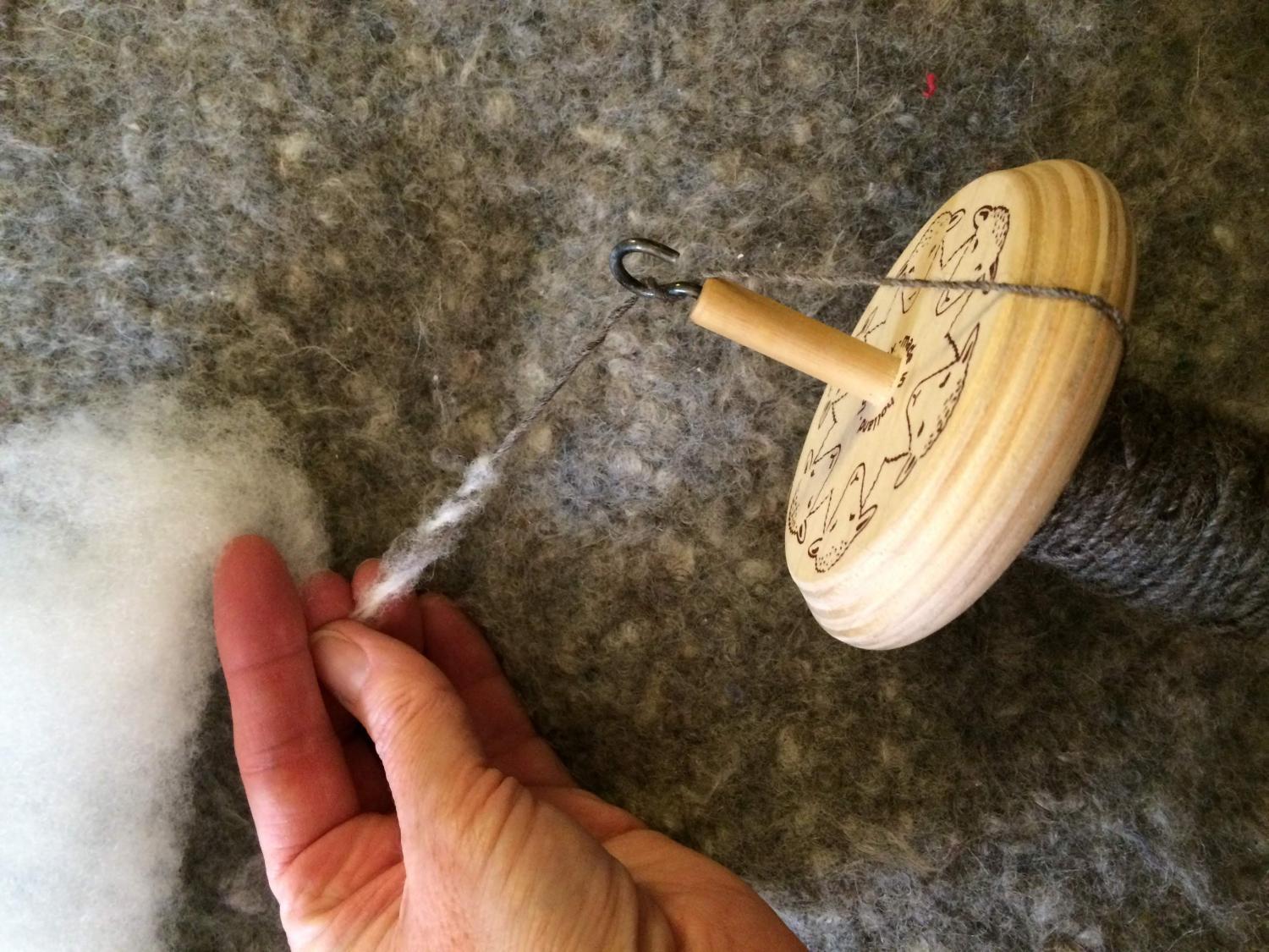 Fiber Arts Group Presents Spinning with a Drop Spindle