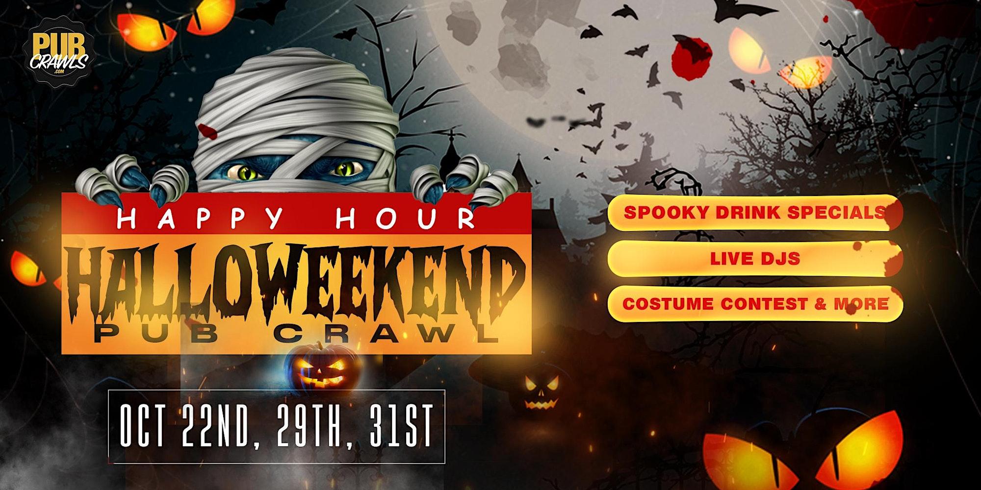 Austin Happy Hour Halloweekend Bar Crawl
Sat Oct 22, 4:00 PM - Mon Oct 31, 10:00 PM
in 2 days