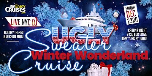 Ugly Sweater Winter Wonderland Party Cruise New York City I Avalon Yacht