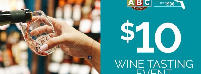 Cocoa Beach $10 ABC Wine Tasting Event