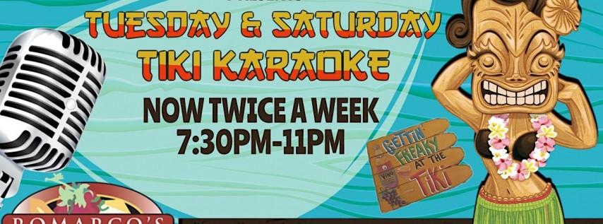 Tuesday Karaoke @ Romarco's Tiki Bar (Clifton Heights Delaware County, PA)