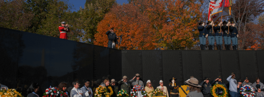 40th Anniversary of the Wall Veterans Day Ceremony