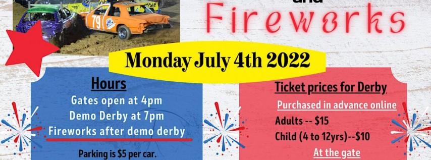 Stars and Cars 4th of July Demolition Derby & Fireworks