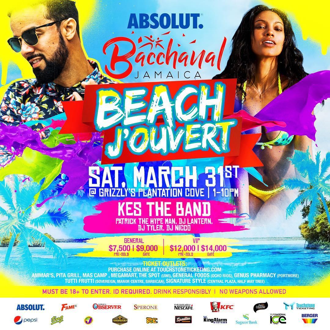 Bacchanal Jamaica : Beach J'ouvert