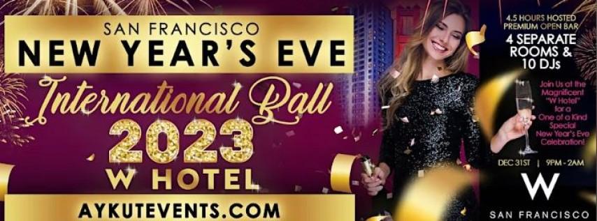 W hotel san francisco mega new year's eve party