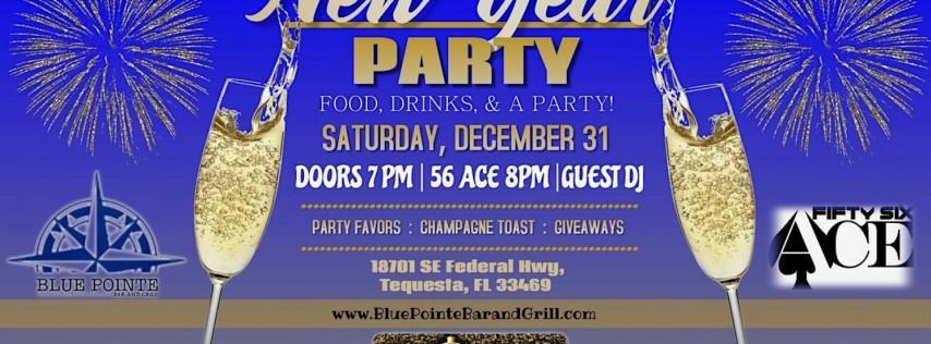 New Year's Eve Party with 56 ACE at Blue Pointe Bar & Grill