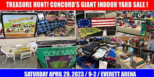 Concord's Giant 2023 Indoor Yard Sale! Yard Seller Spaces