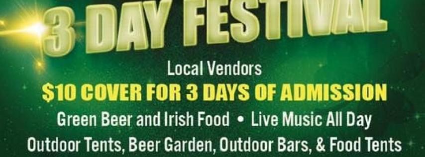 St. Patrick’s Day 3 Day festival at Salty Shamrock