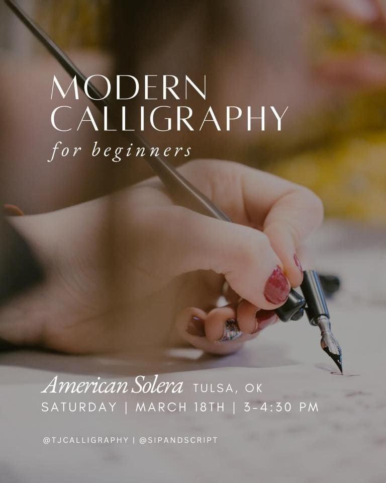 Modern Calligraphy for Beginners