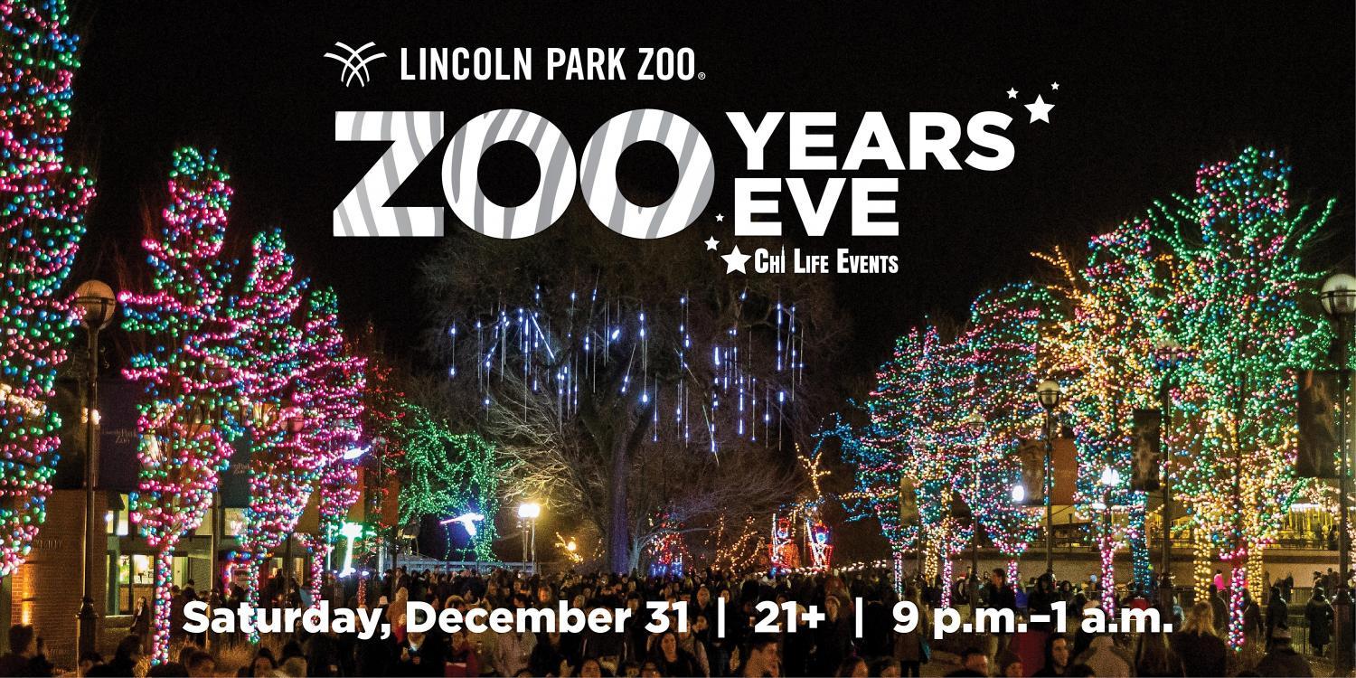 Zoo Year's Eve at Lincoln Park Zoo - A 21+ Outdoor/Indoor New Year's Party
Sat Dec 31, 9:00 PM - Sun Jan 1, 1:00 AM
in 57 days