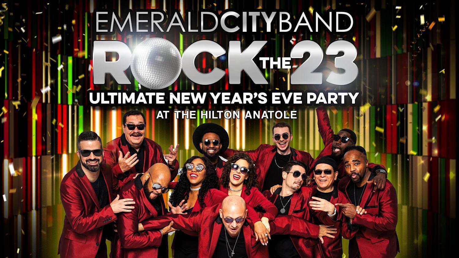 Emerald City's Rock the 2023 New Year's Eve Party
Sat Dec 31, 8:00 PM - Sun Jan 1, 1:00 AM
in 57 days