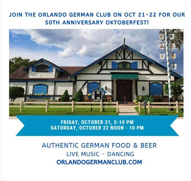 Oktoberfest 2022 October 21
Fri Oct 21, 5:00 PM - Fri Oct 21, 10:00 PM
in 2 days