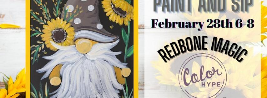 'Let it Bee' Paint and Sip at Redbone