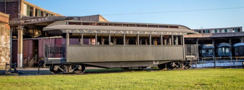 Savannah Santa Train at Georgia State Railroad Museum