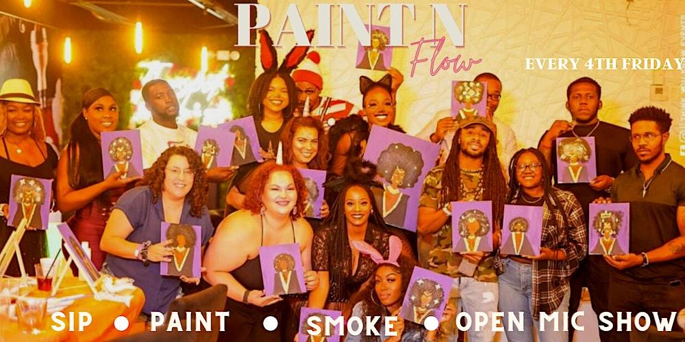 Paint N Flow //  FORT LAUDERDALE'S BEST PAINT & OPEN MIC SHOW