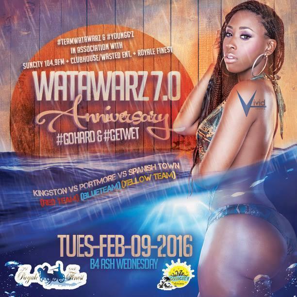 Adi$i WataWarz 7.0 Anniversary: #GoHard & #GetWet