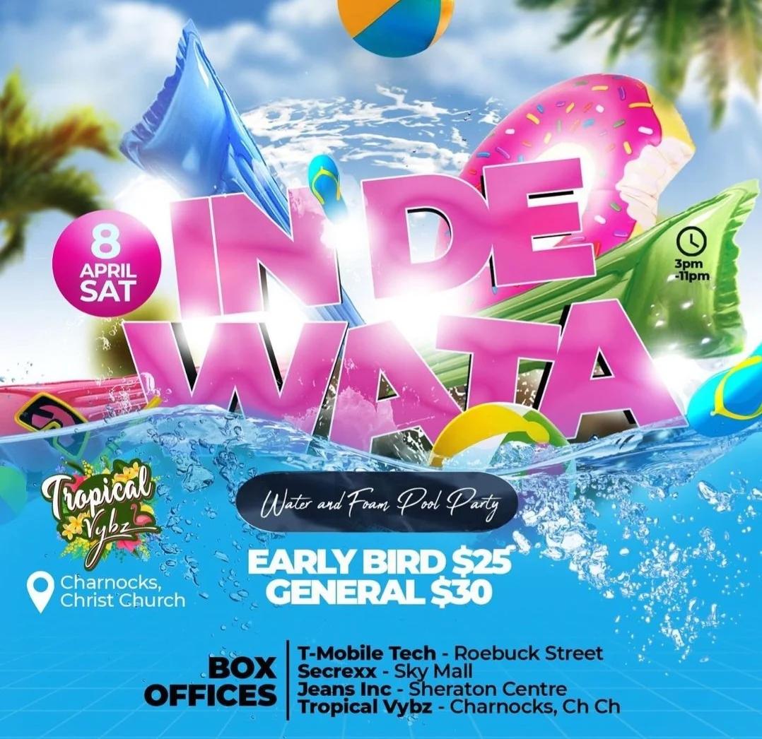 In De Wata: Water and Foam Party