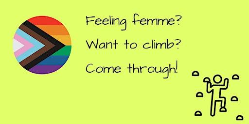 CRUX LGBTQ Climbing - Queer Femme Wednesdays @The Cliffs GOWANUS