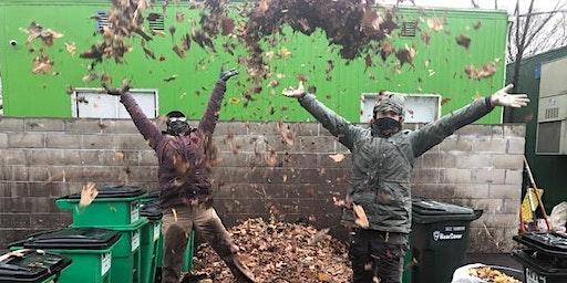 Leaf Crunch at Saul Weprin Playground: A Master Composter Volunteer Event