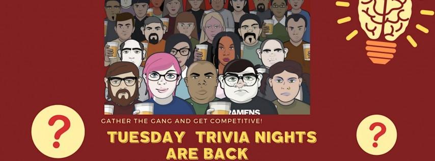 Tuesday Trivia night - Hosted by Geeks who drink