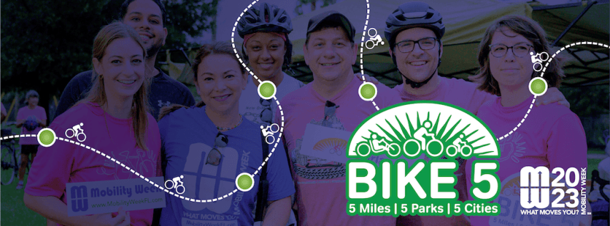 Bike/Walk Central Florida’s 7th Annual Bike 5 Event