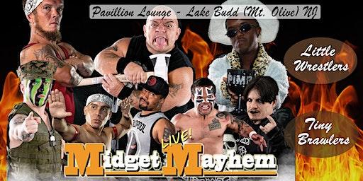 Midget Mayhem Wrestling Goes Wild!  Budd Lake (Mt. Olive) NJ