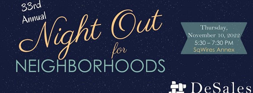 Night out for neighborhoods 2022
