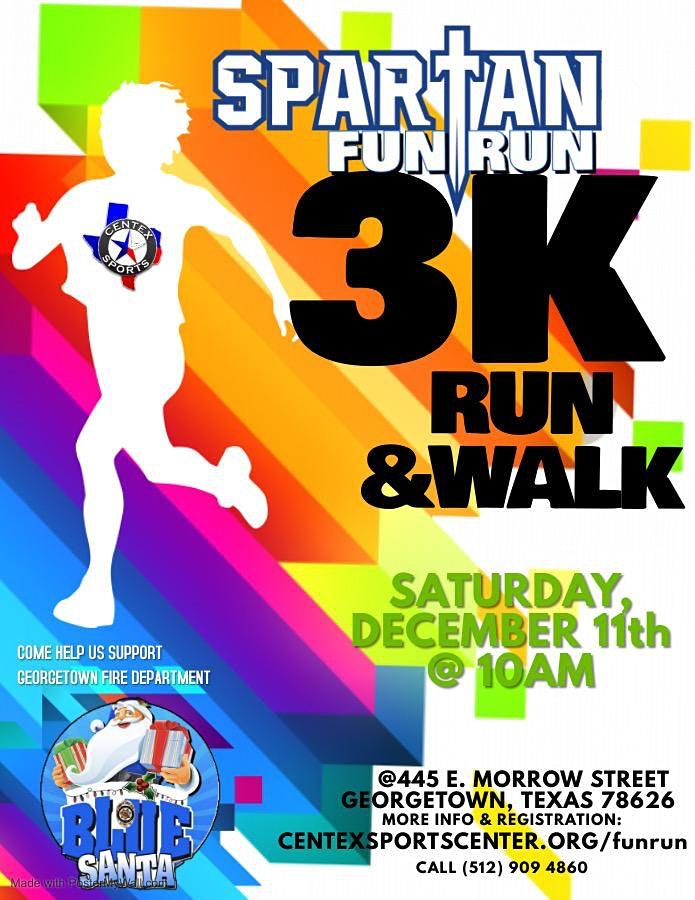 Georgetown Blue Santa Fun Run