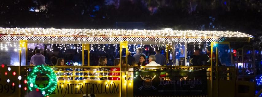 River of Lights at Pirate Water Taxi