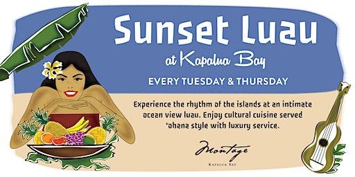 Sunset Luau at Kapalua Bay