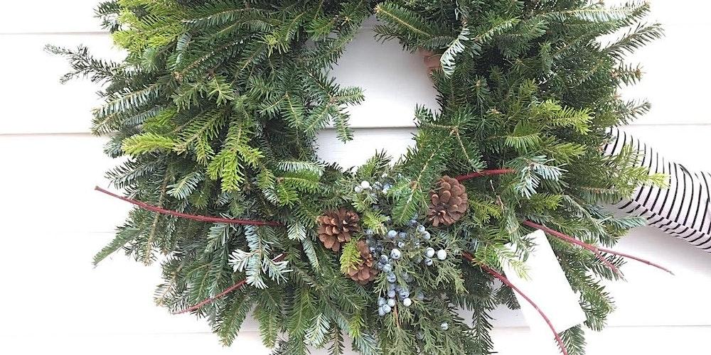 NEW DATE ADDED:  Hand-Tied Wreath Making at Bear Creek Distillery!