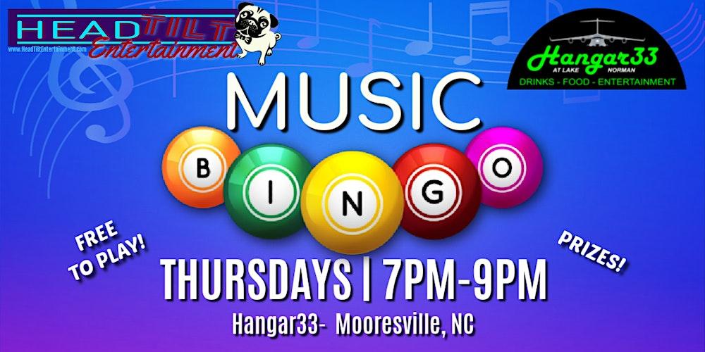 Music Bingo at Hangar 33