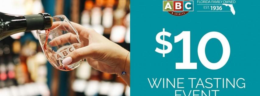 Cocoa Beach $10 ABC Wine Tasting Event